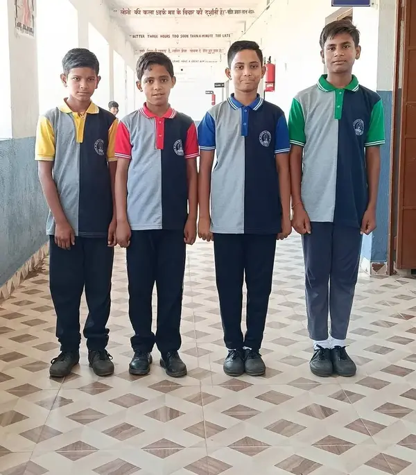 Boys' uniform for Thursday and Friday